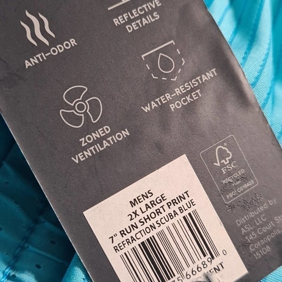 VRST Scuba Blue Shorts Size XXL NWT - Picture 4 of 9